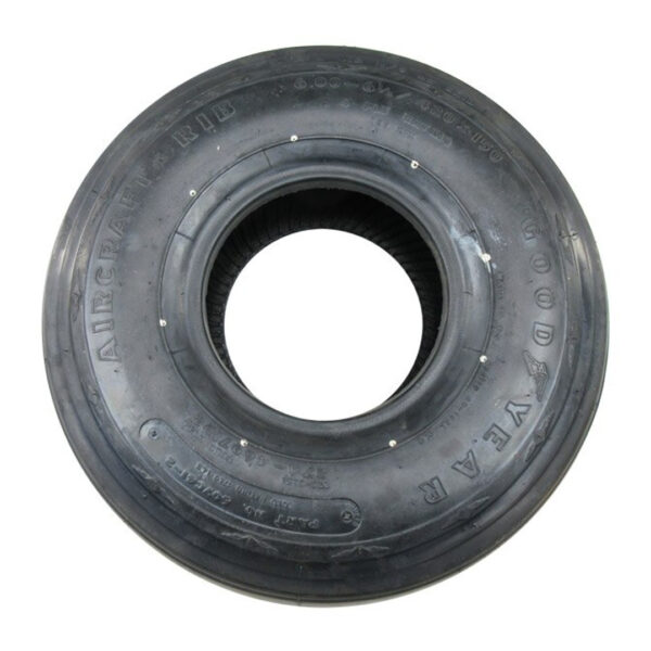 Goodyear® 607C41-2 Rib 6.00-6.5/420×150-4 Ply 120 mph Aircraft Tire