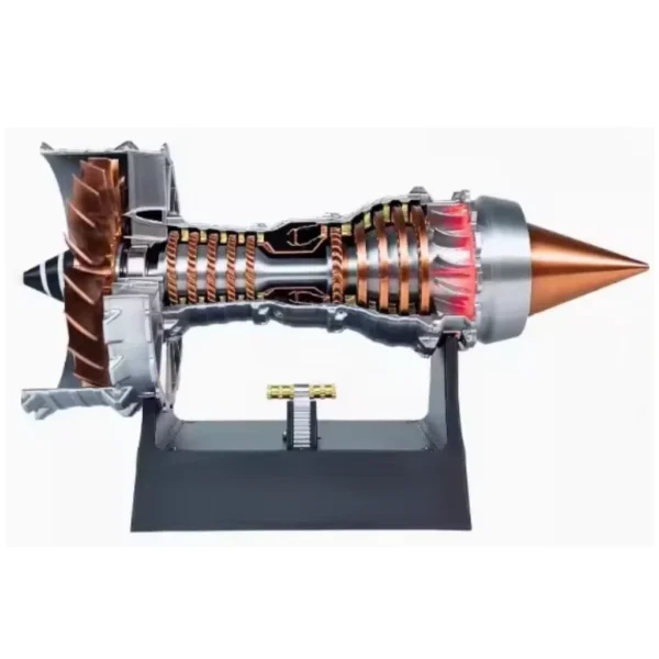 Rolls-Royce Trent 900 Model - TR900 Turbofan Assembled with Speed Control - Size: 27x17x13 cm